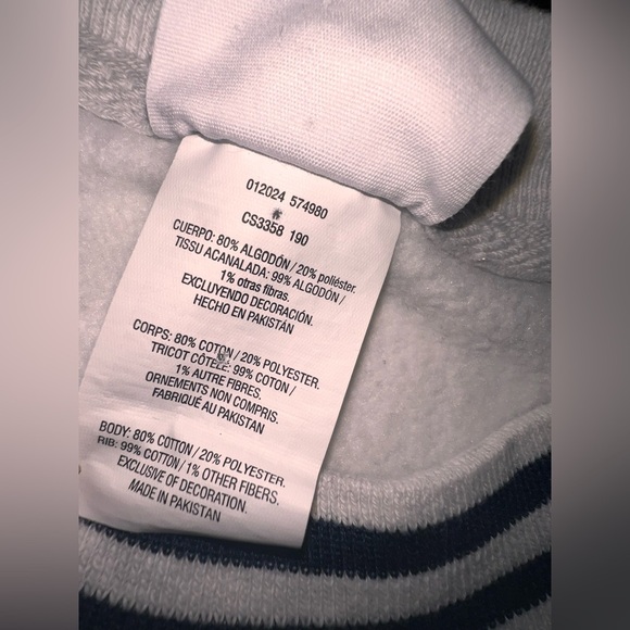 Vintage Champion Reverse Weave Seaside Gray Crewneck Sweater Size M - Picture 10 of 10